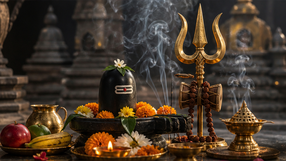 Shiv Devotional Video — Prayer Flame Transition