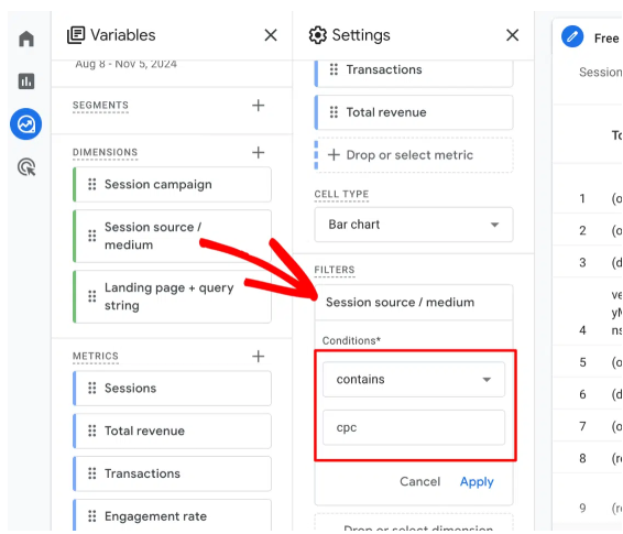 Zugriff auf die bezahlte Suche von Google Analytics auf dem PC