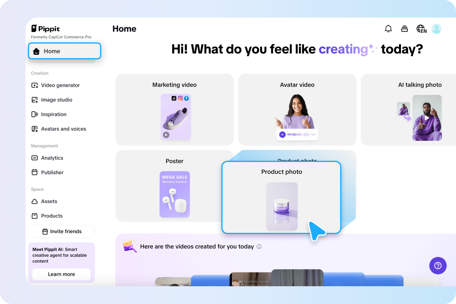 Start with links or media