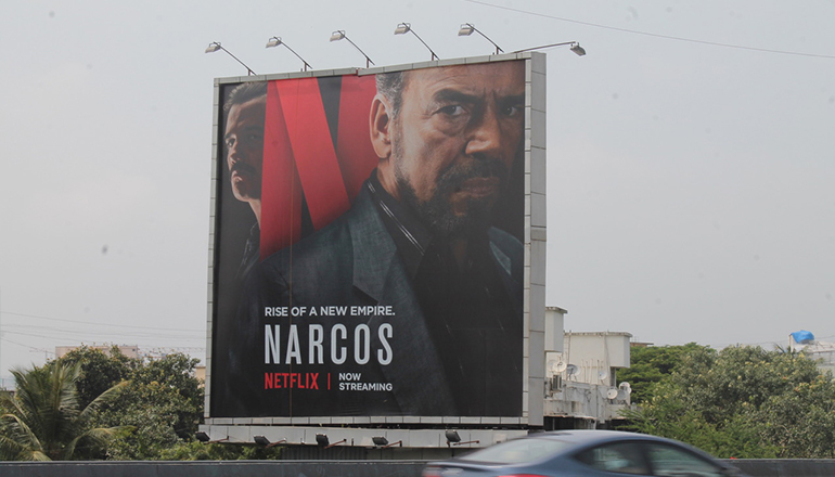Netflix – Narcos billboard ad