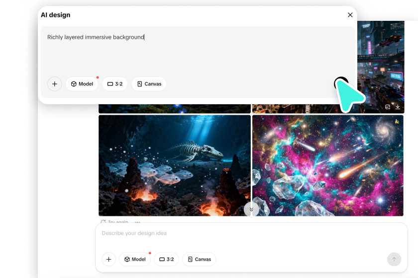 Generate your scenery wallpaper