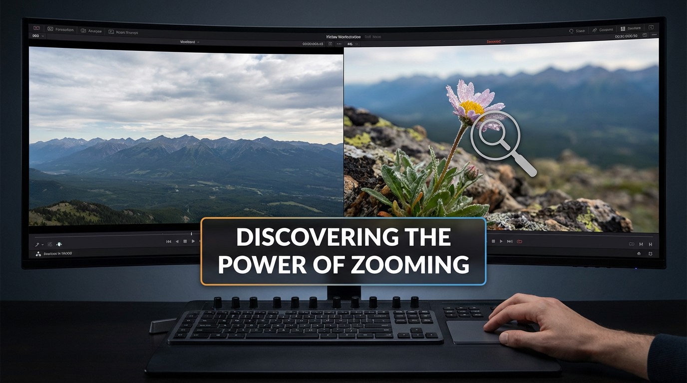 學習如何放大影片視角