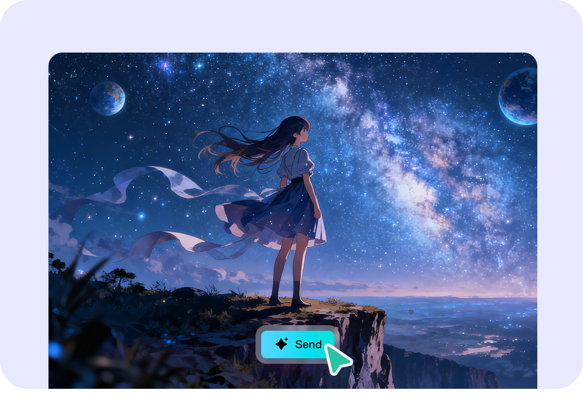 星野アイのファンアートをカスタムで作成しましょう