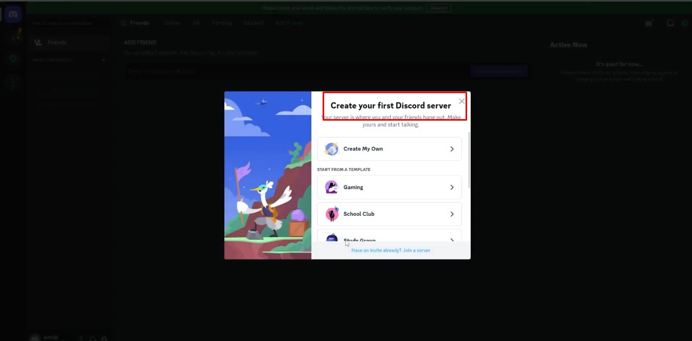 Join the server for the MidJourney free trial on how to use it