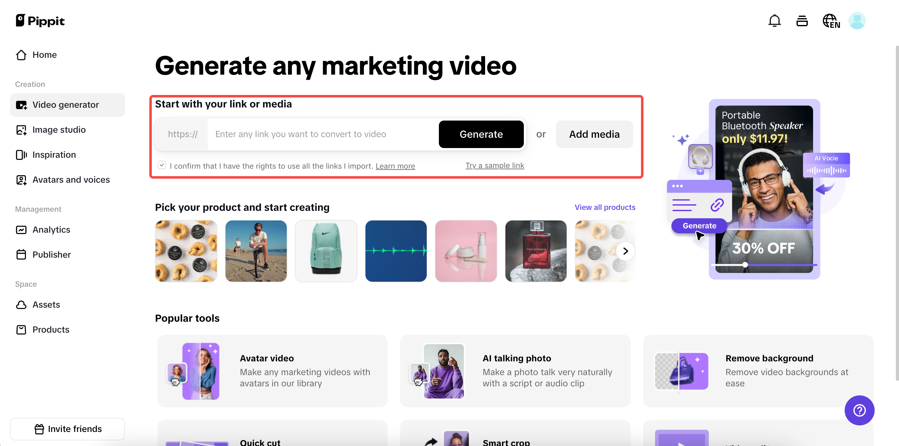 Solusyon sa video na may isang click