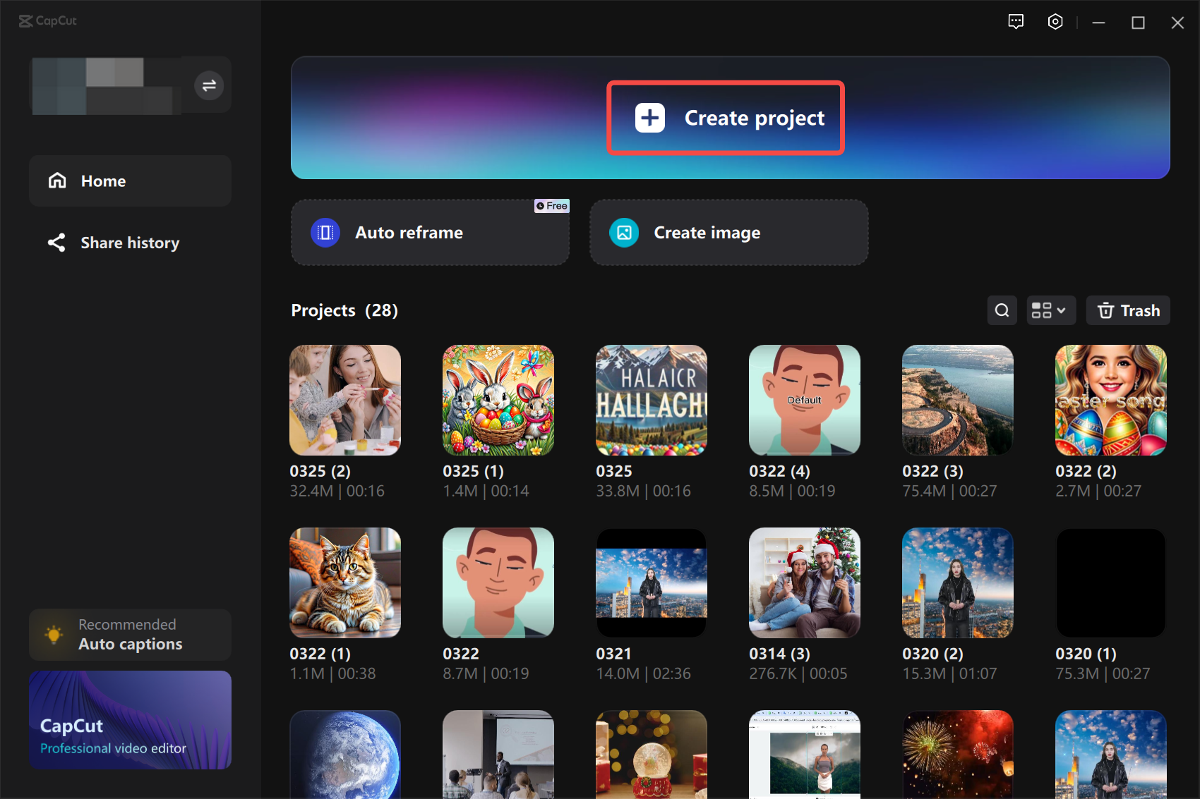 Upload video
