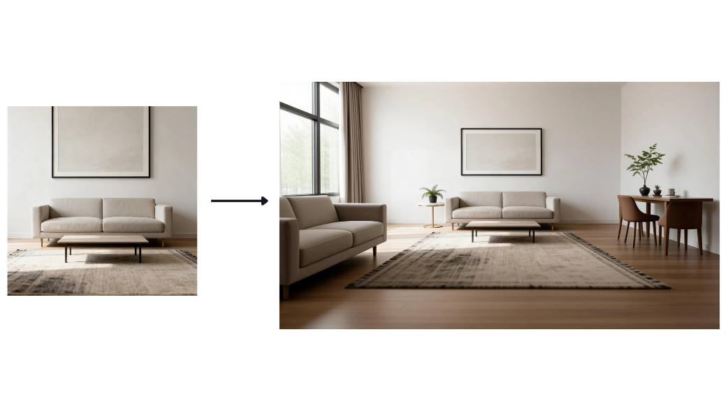 Expand feature in Dreamina