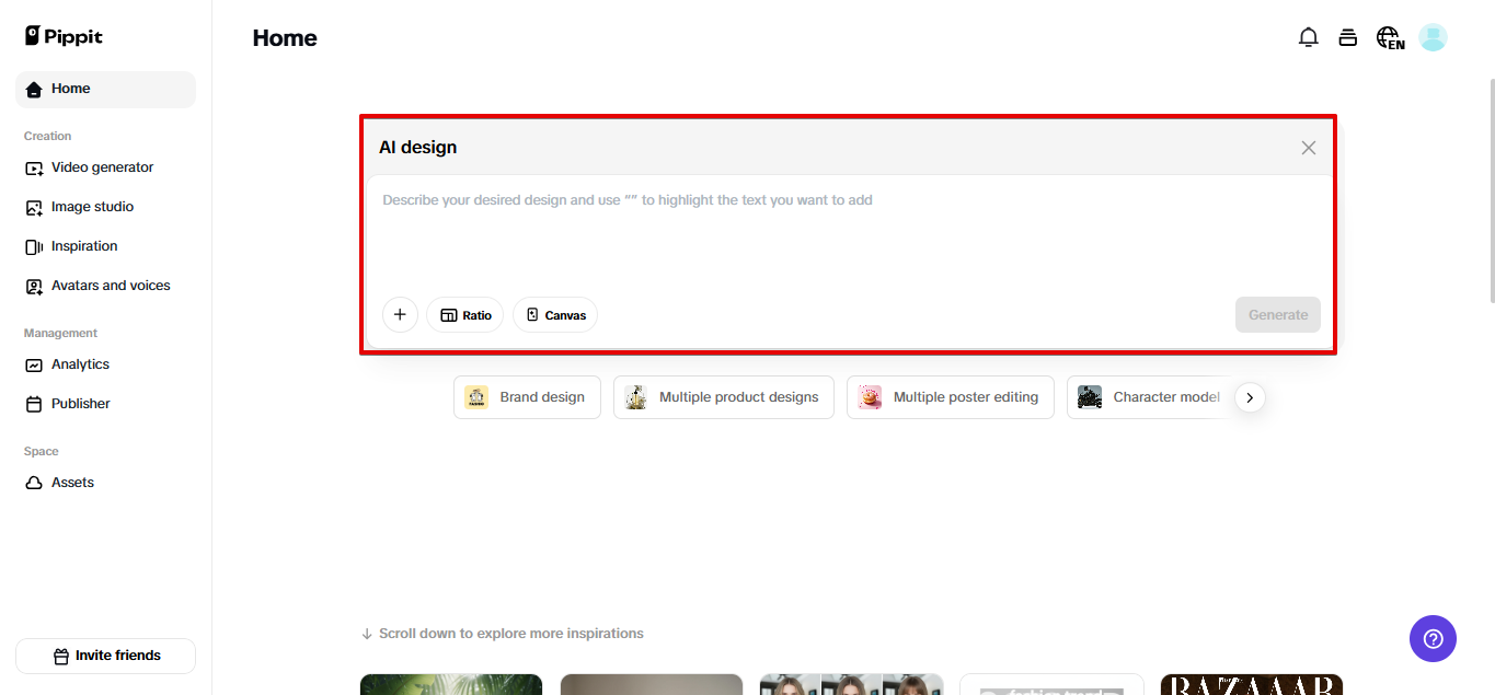 AI design tool