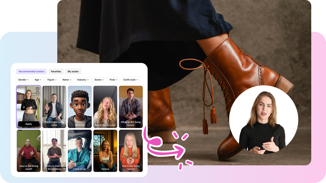  Custom AI avatar templates