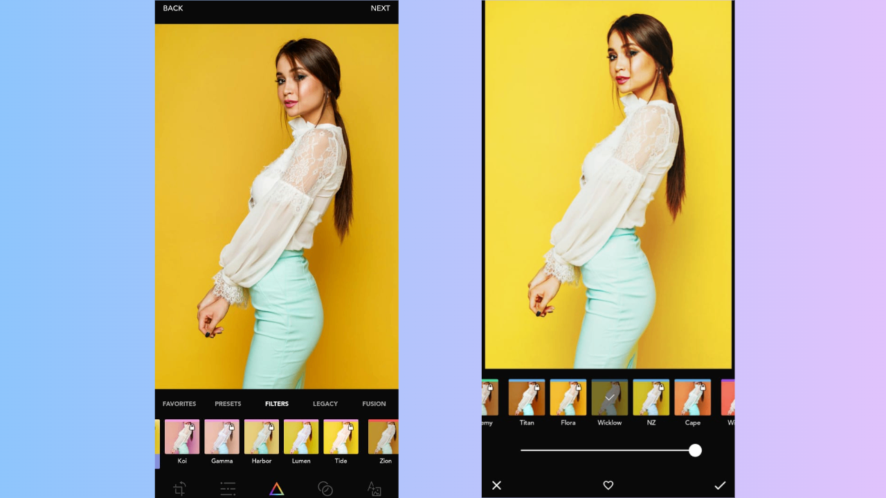 Mga filter ng Afterlight