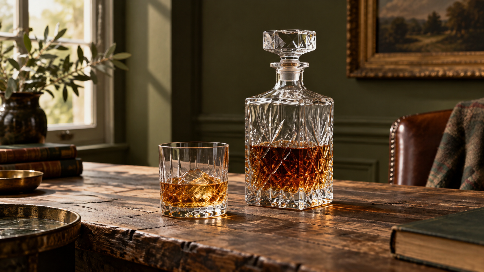 Poster wiski AI meminta: Decanter dan Oak