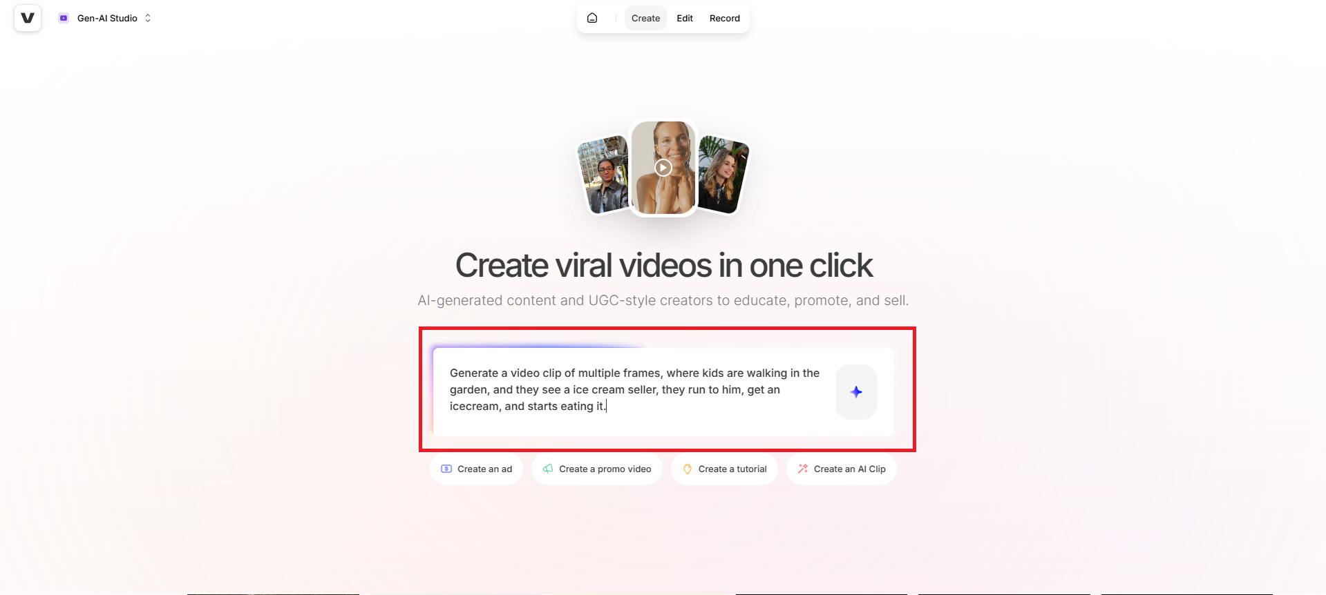 Enter your cinematic prompt