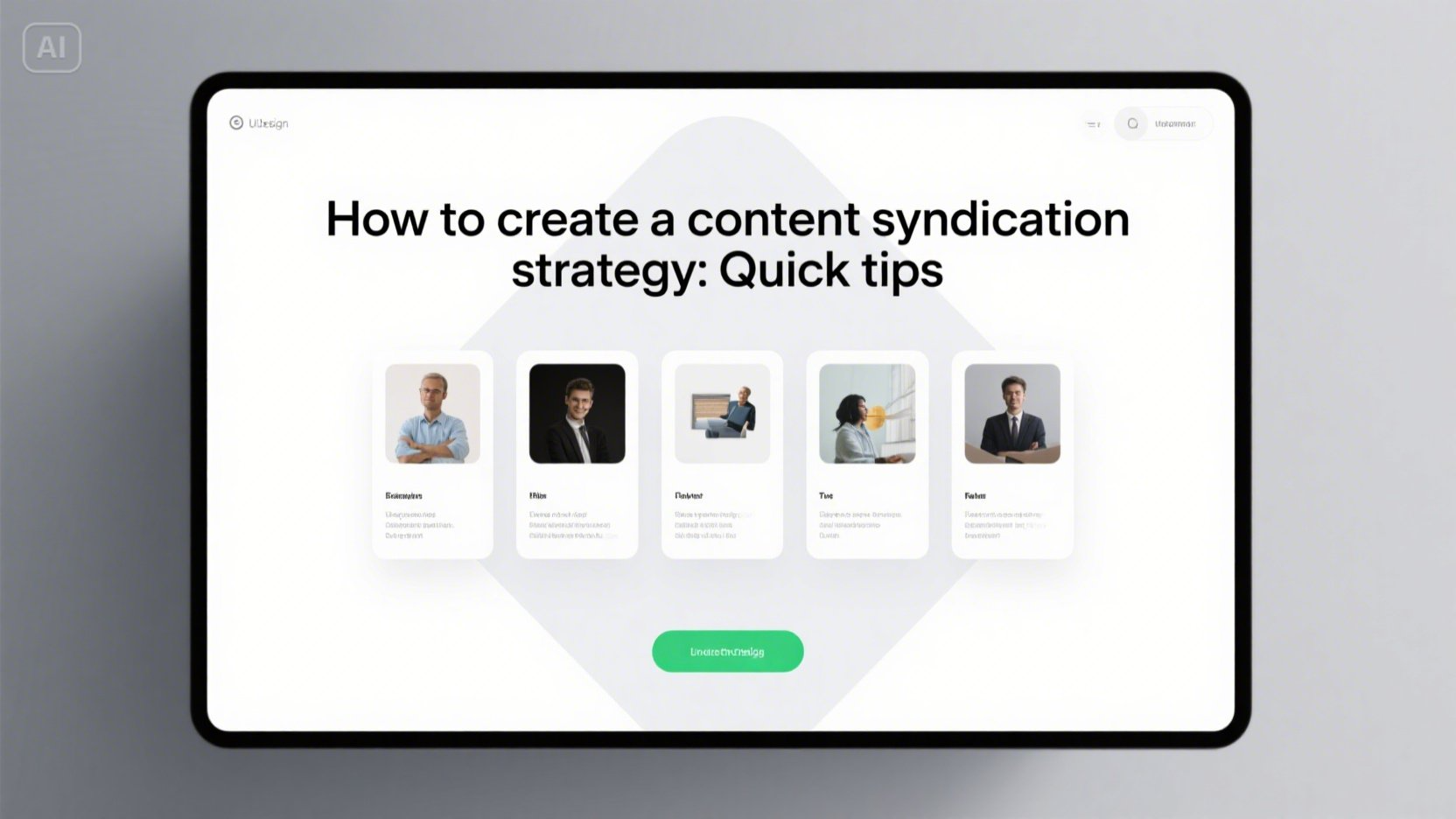 How to create a content syndication strategy