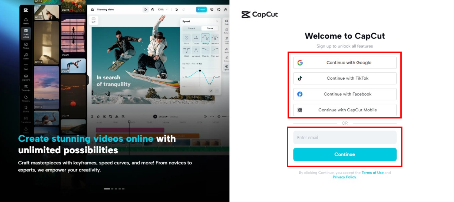Sign up