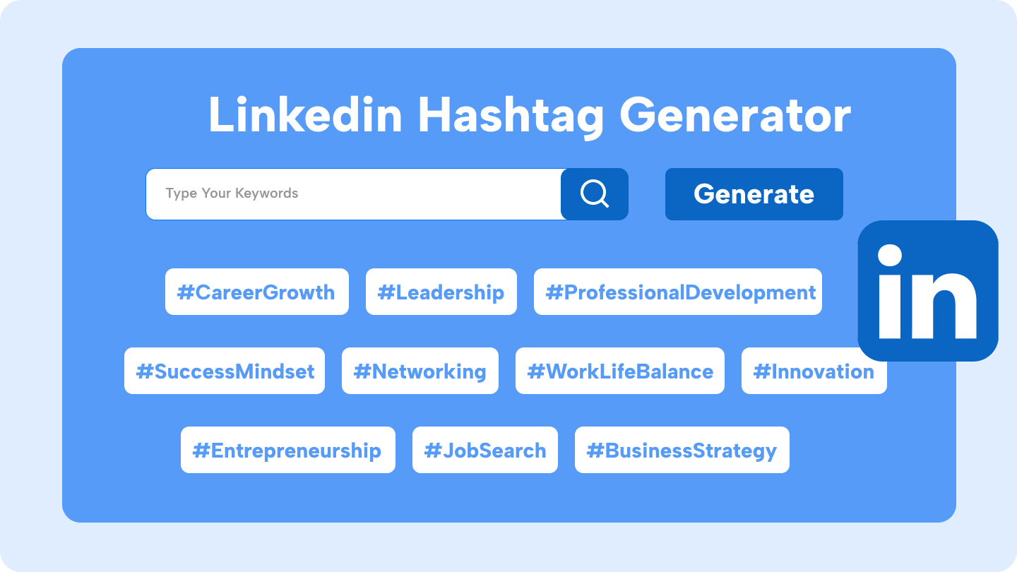 Generator hashtagów linkedin