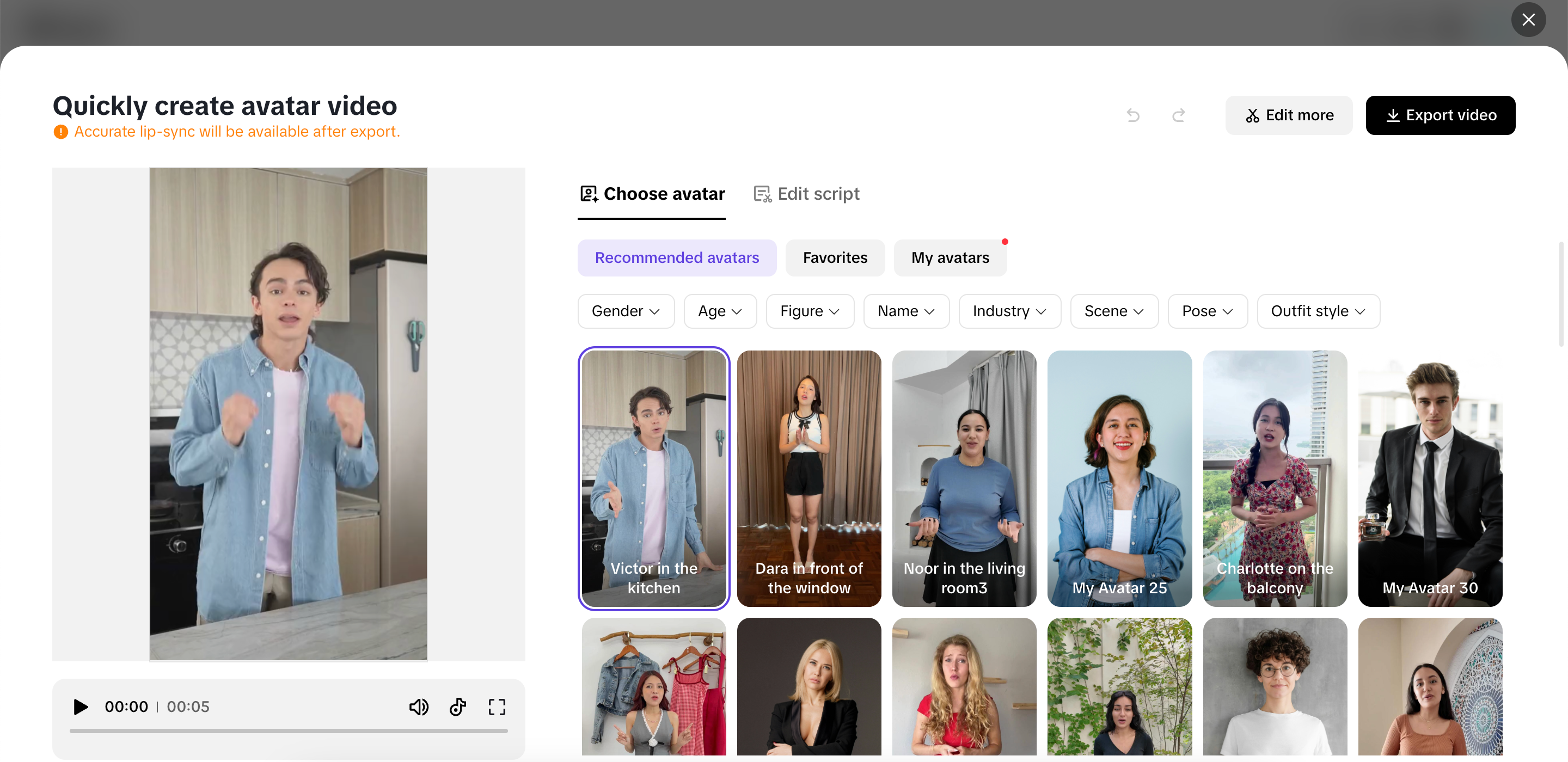 Sesuaikan iklan anda dengan avatar peribadi