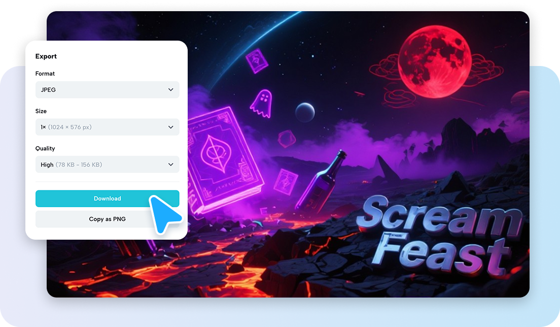 Esportazione di arte in stile cartone animato ad alta qualità