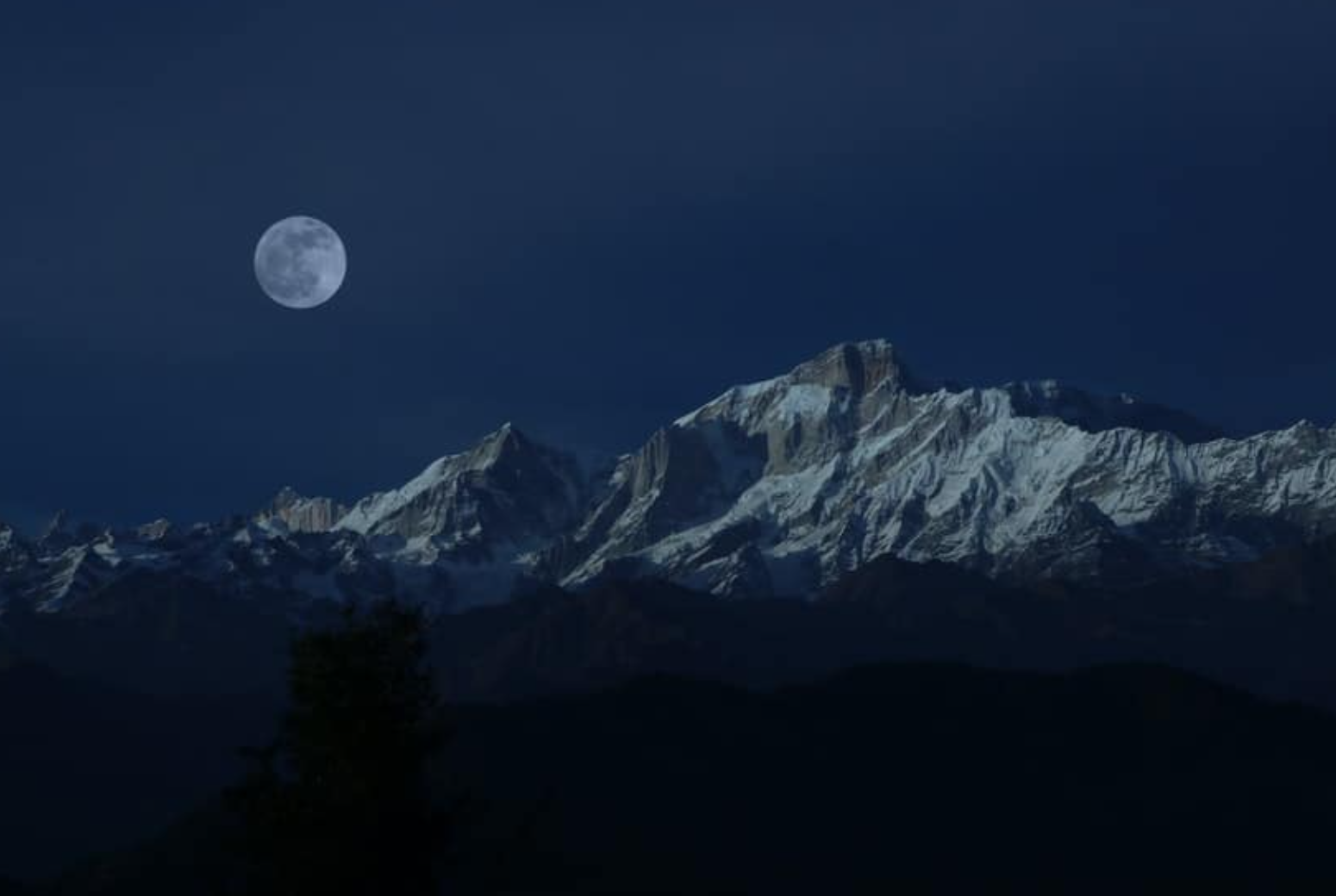 Moonlight - a type of ambient lighting