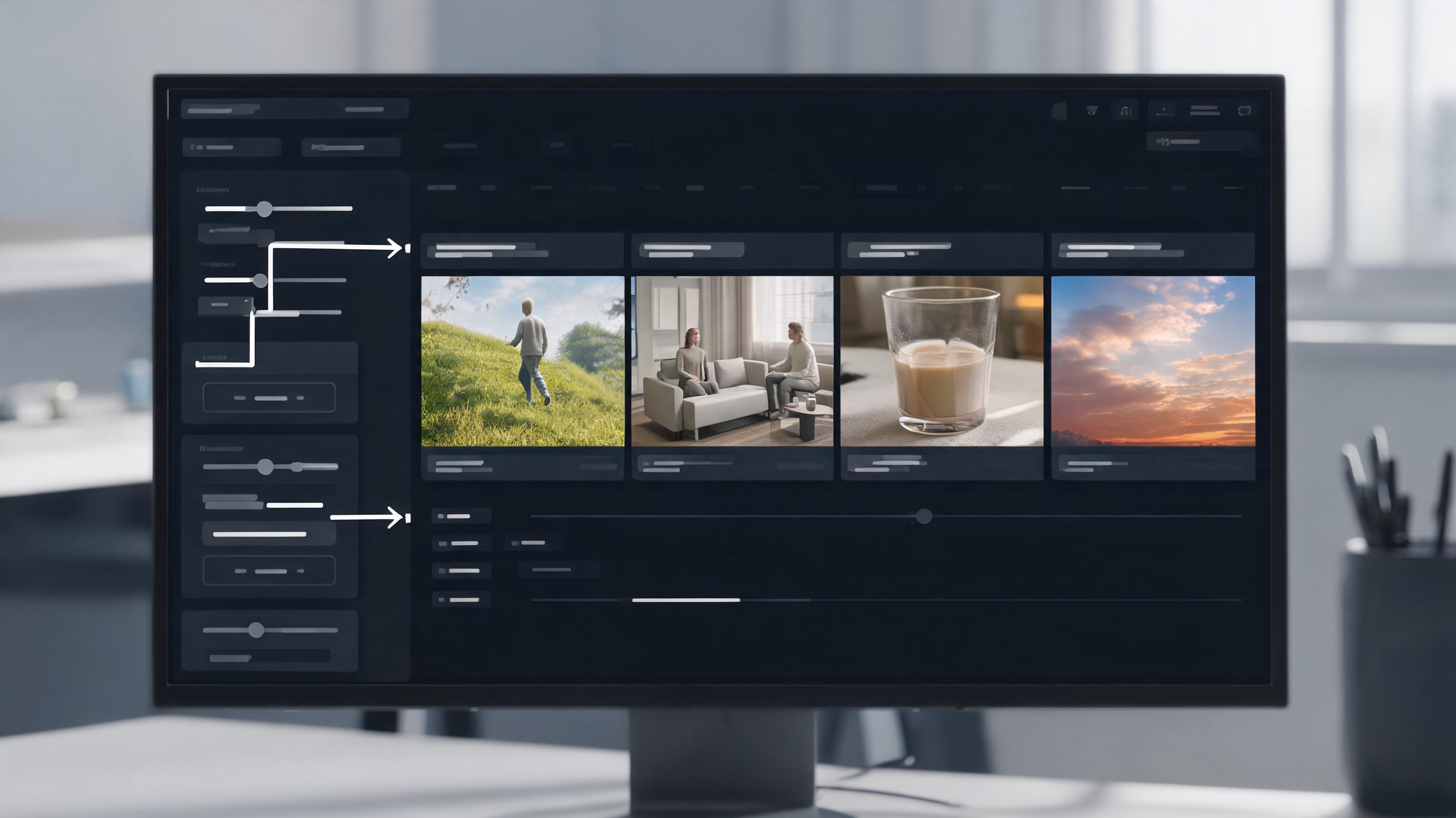 Wan AI storyboard control wall