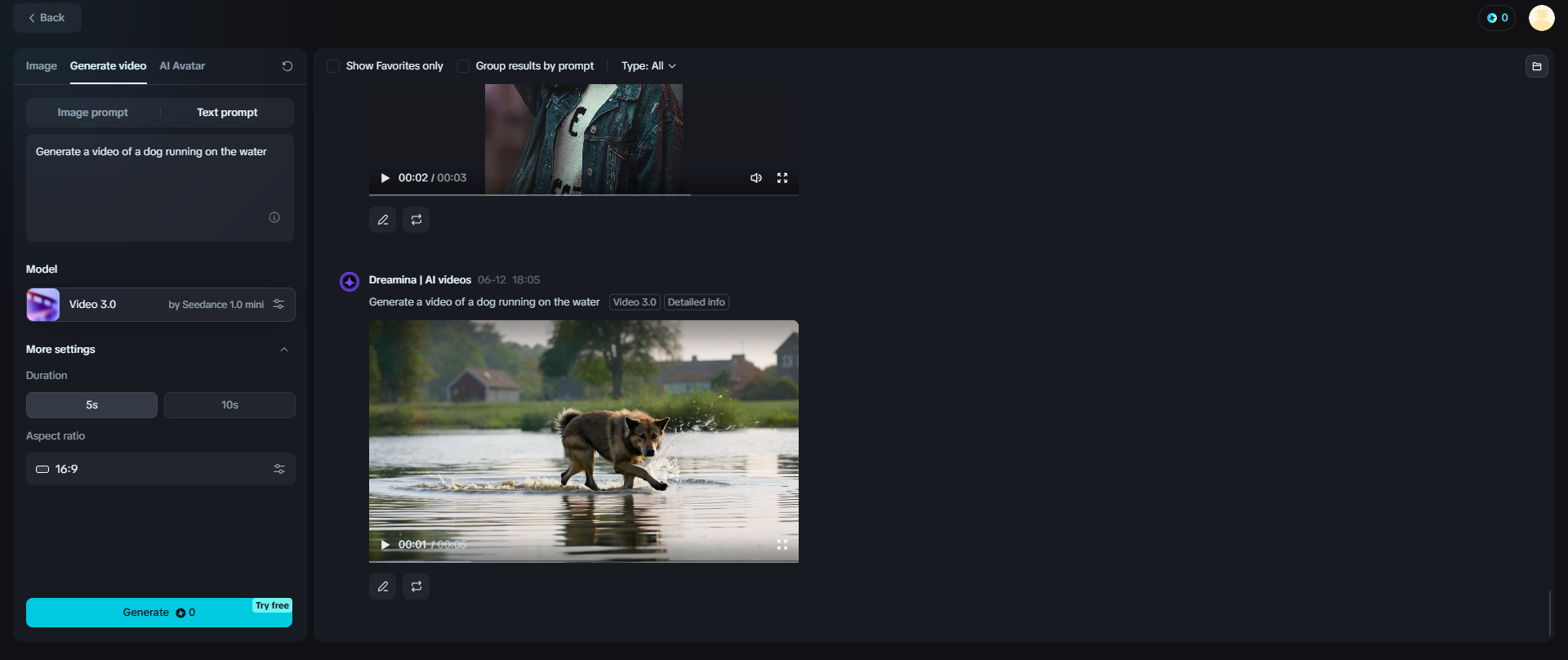 Video generator