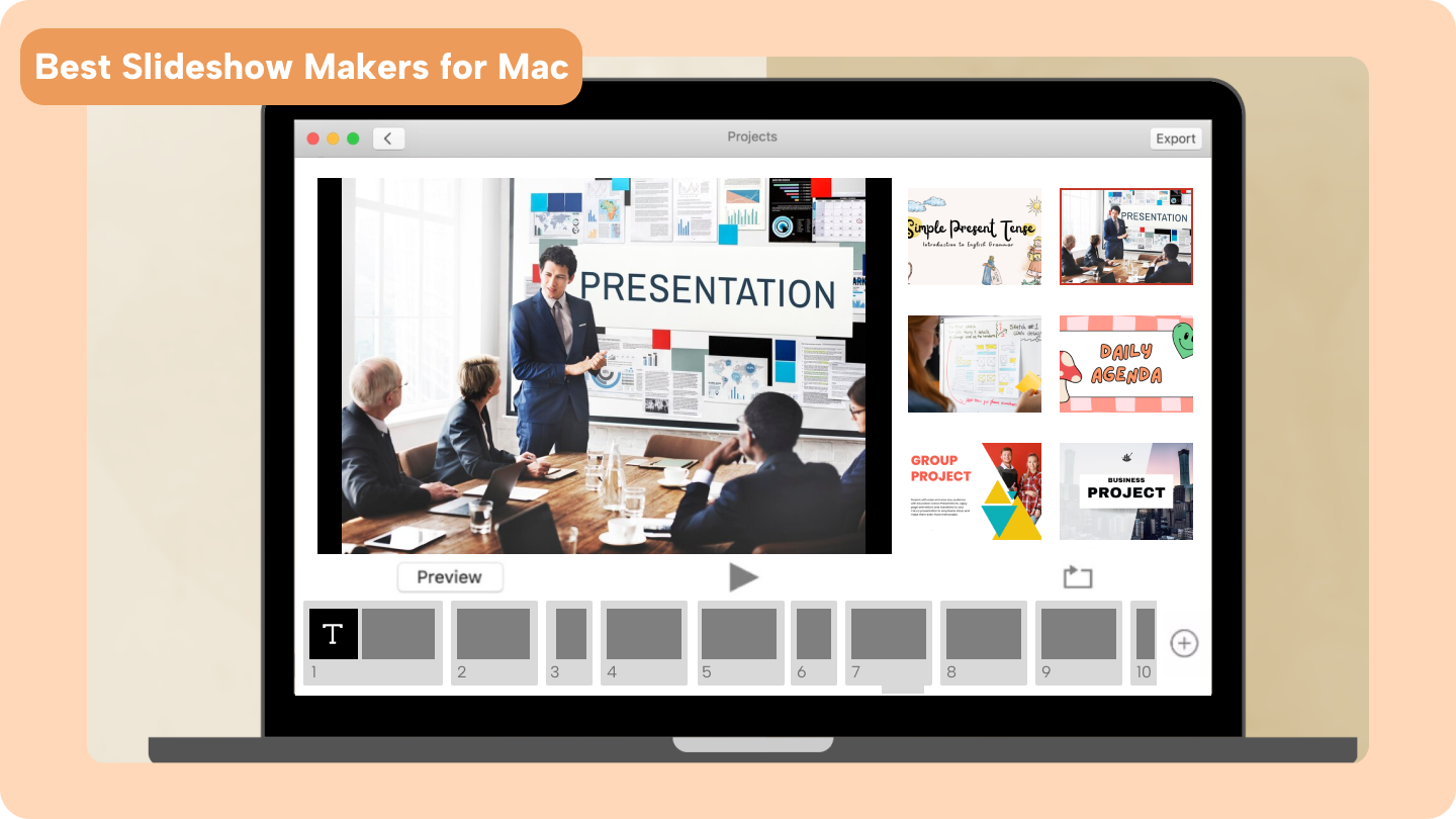 Mac用の最高のスライドショーメーカー