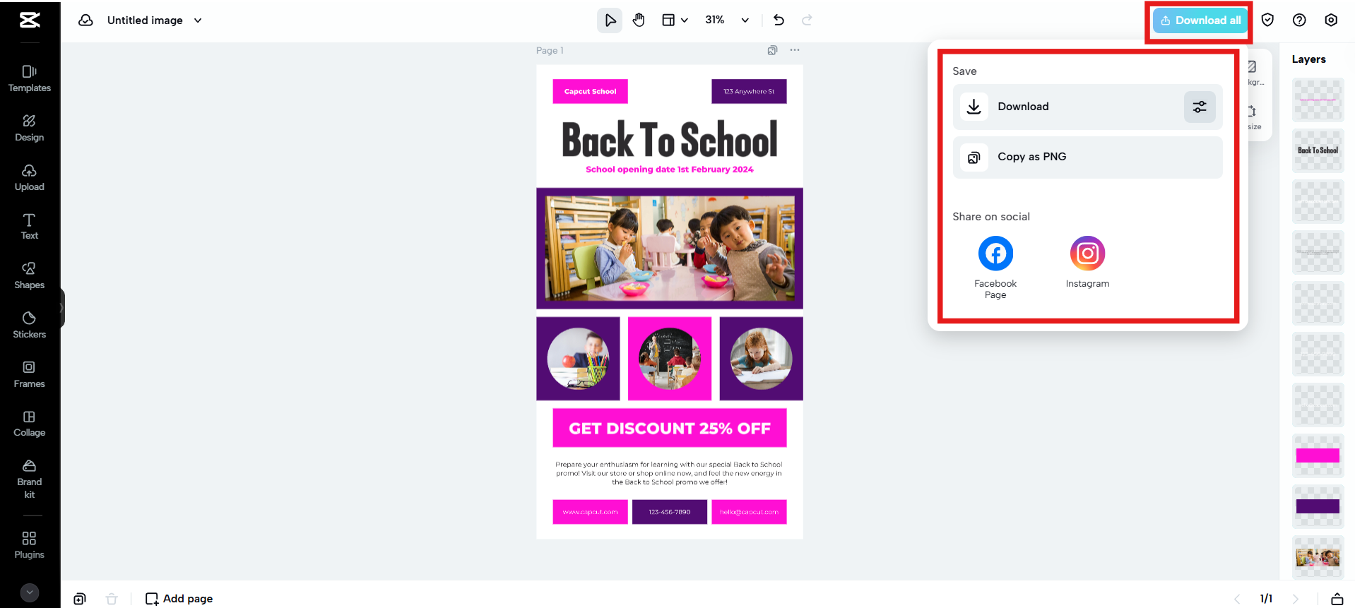 Herunterladen und teilen