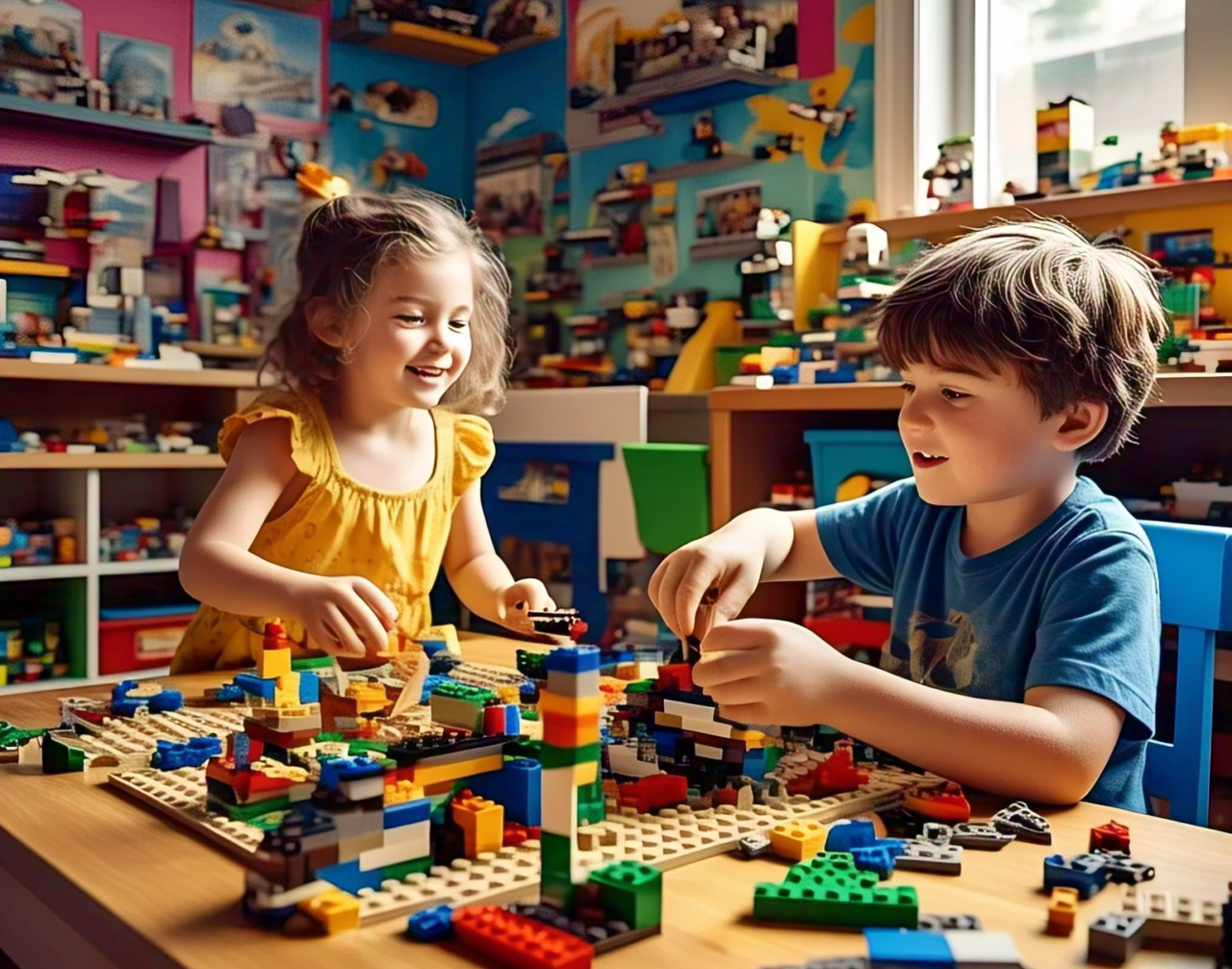 LEGO interactive storytelling