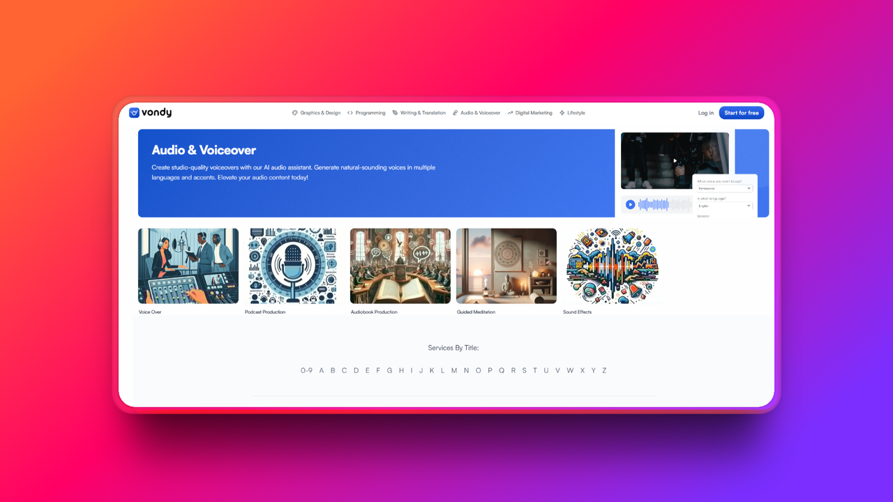 Vondyを使ったAIサンタボイスの作成