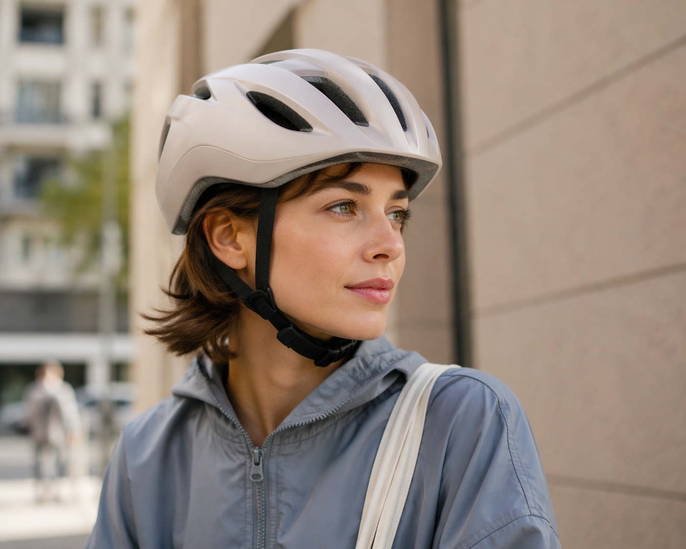 Dreamina virtual helmet try on prompt example 1: Modern Cycling Helmet Preview
