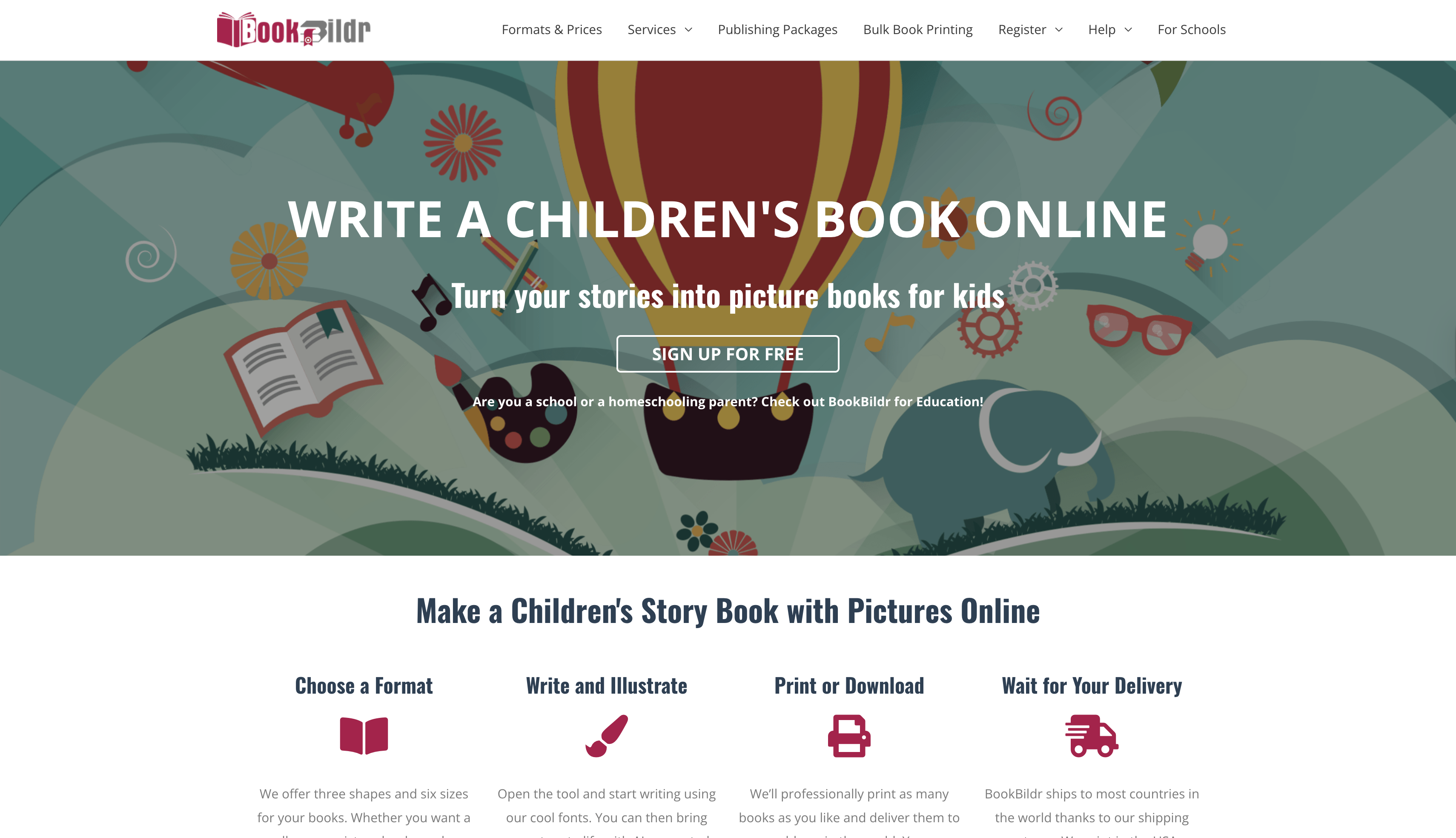 Інтерфейс BookBildr