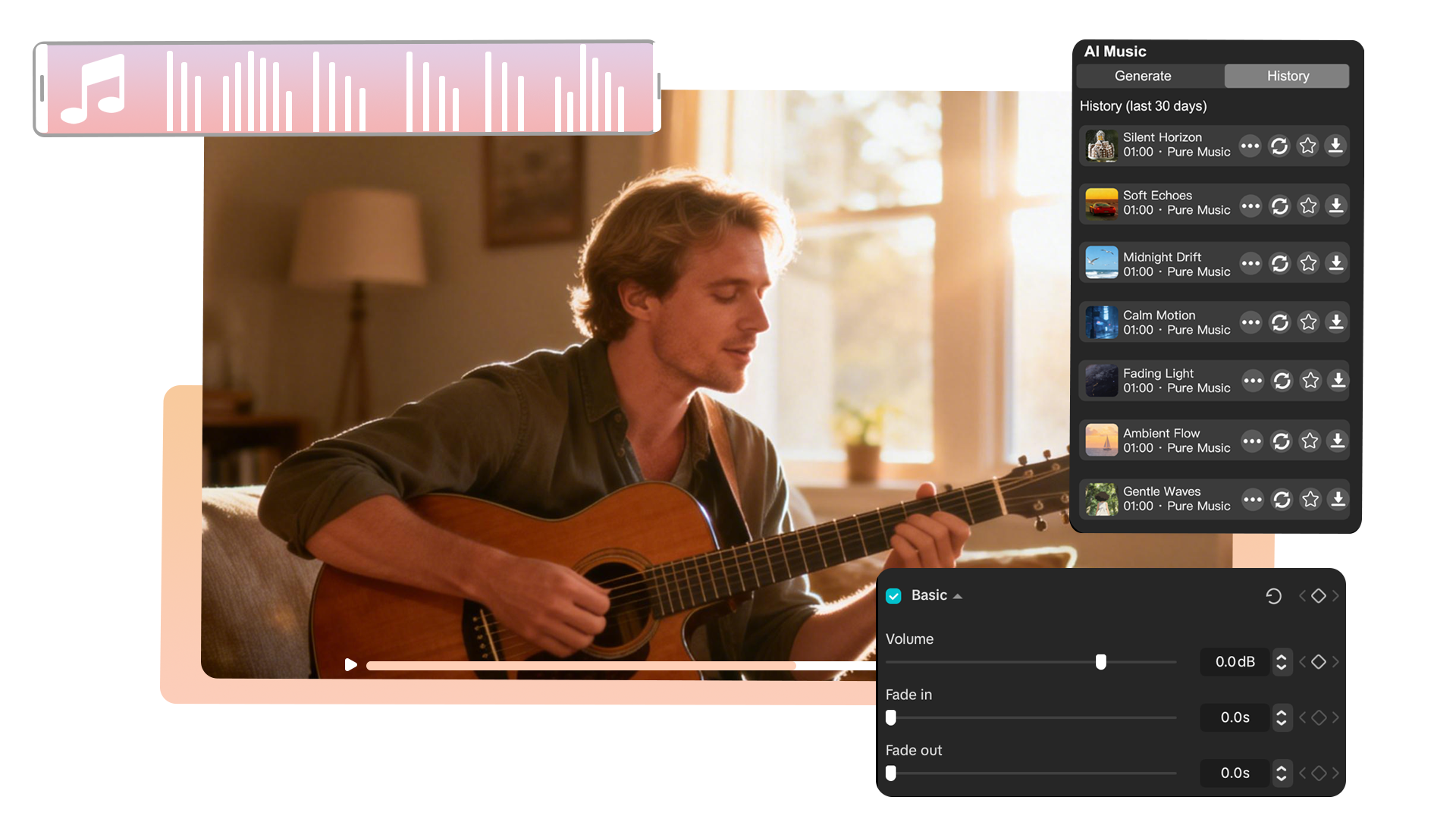 Most Versatile AI BGM Generators