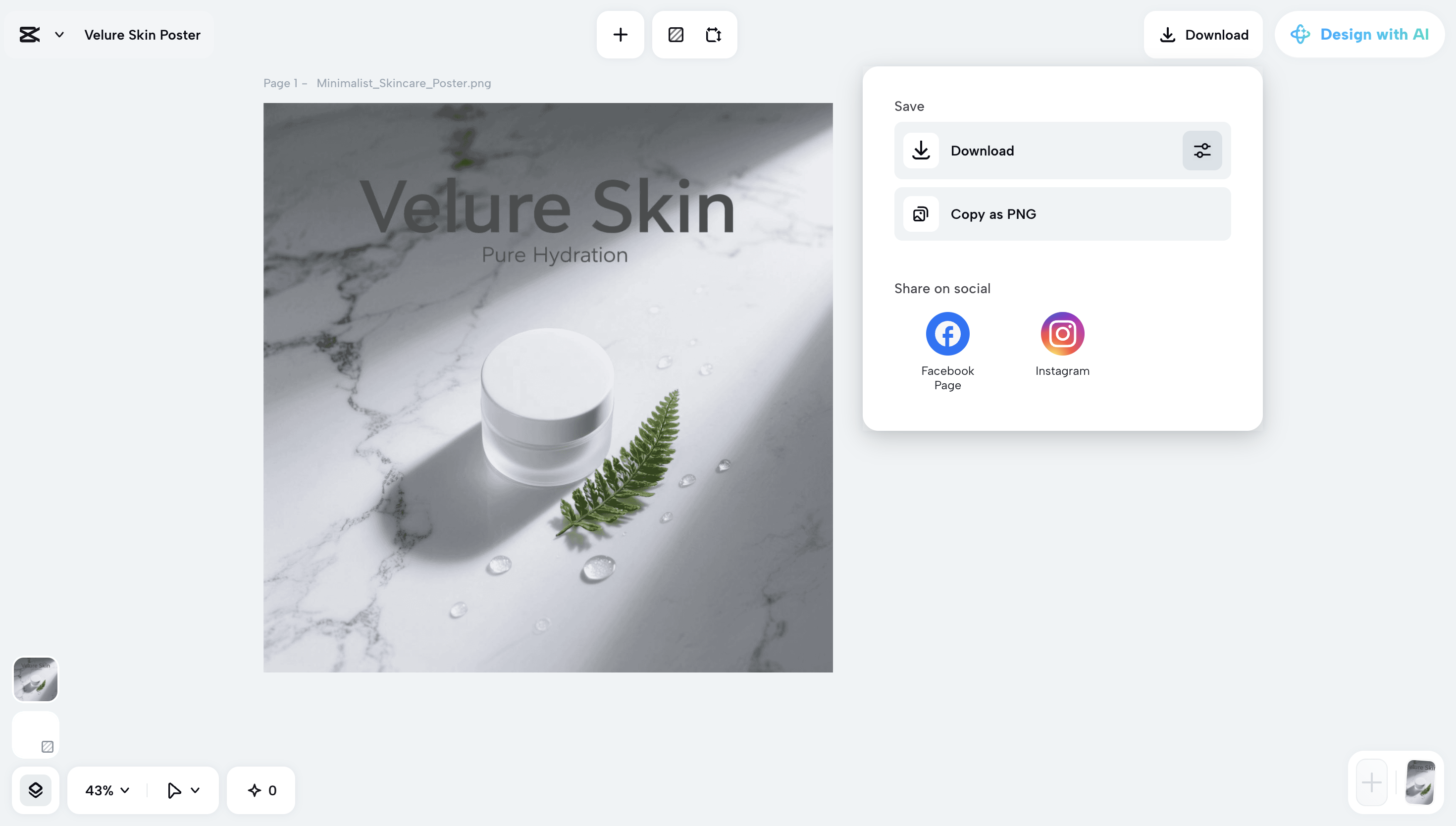 CapCut Web interface