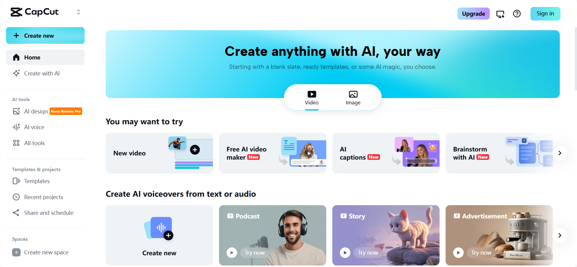 CapCut online video editor: A solution for conversion and editing