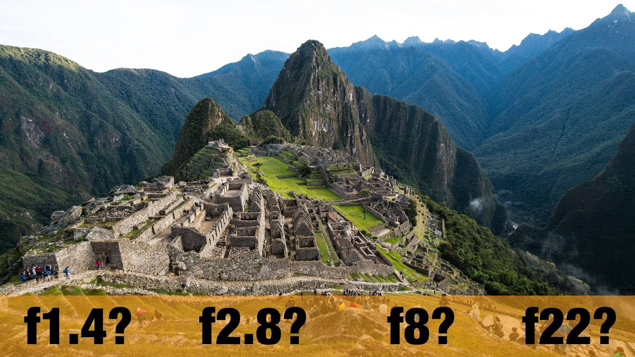 Aperture for landscapes