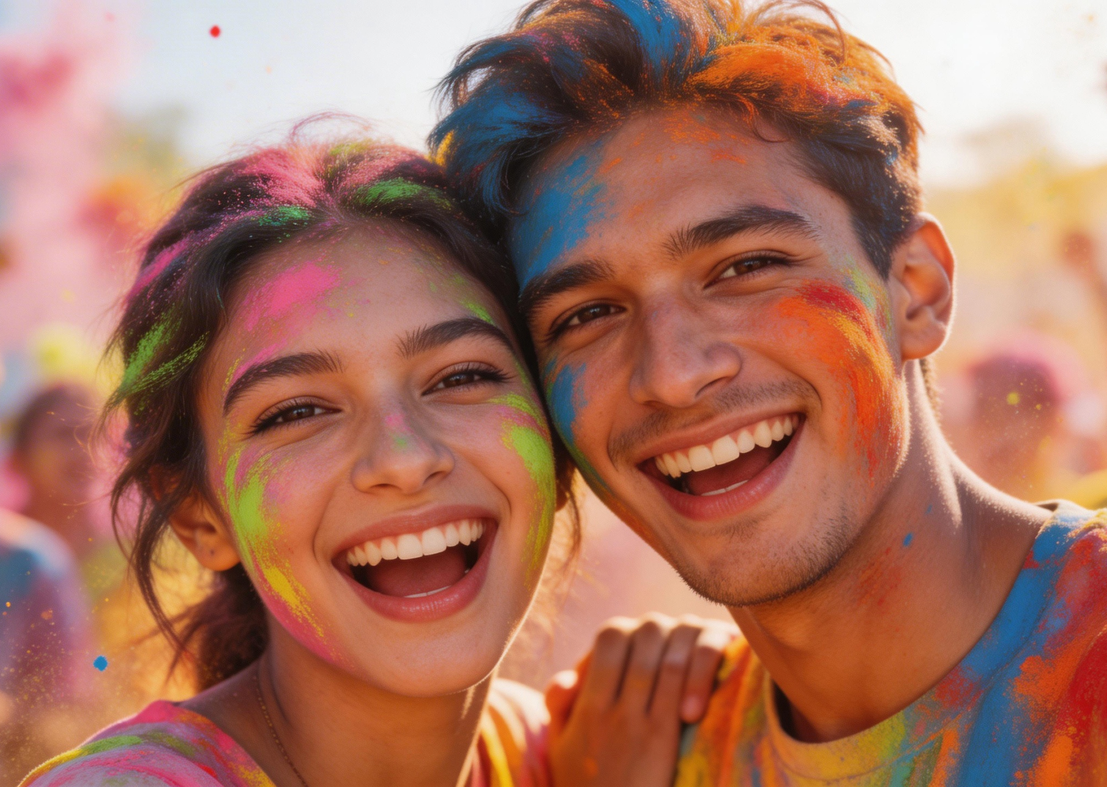 holi photo background