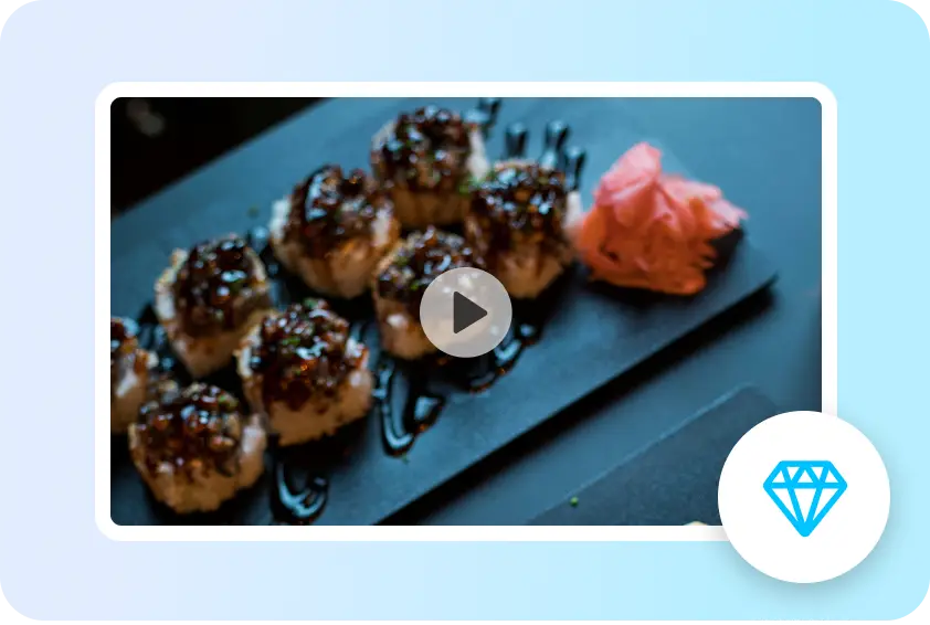 소셜 미디어 프로필을 위한 정기적인 레스토랑 광고