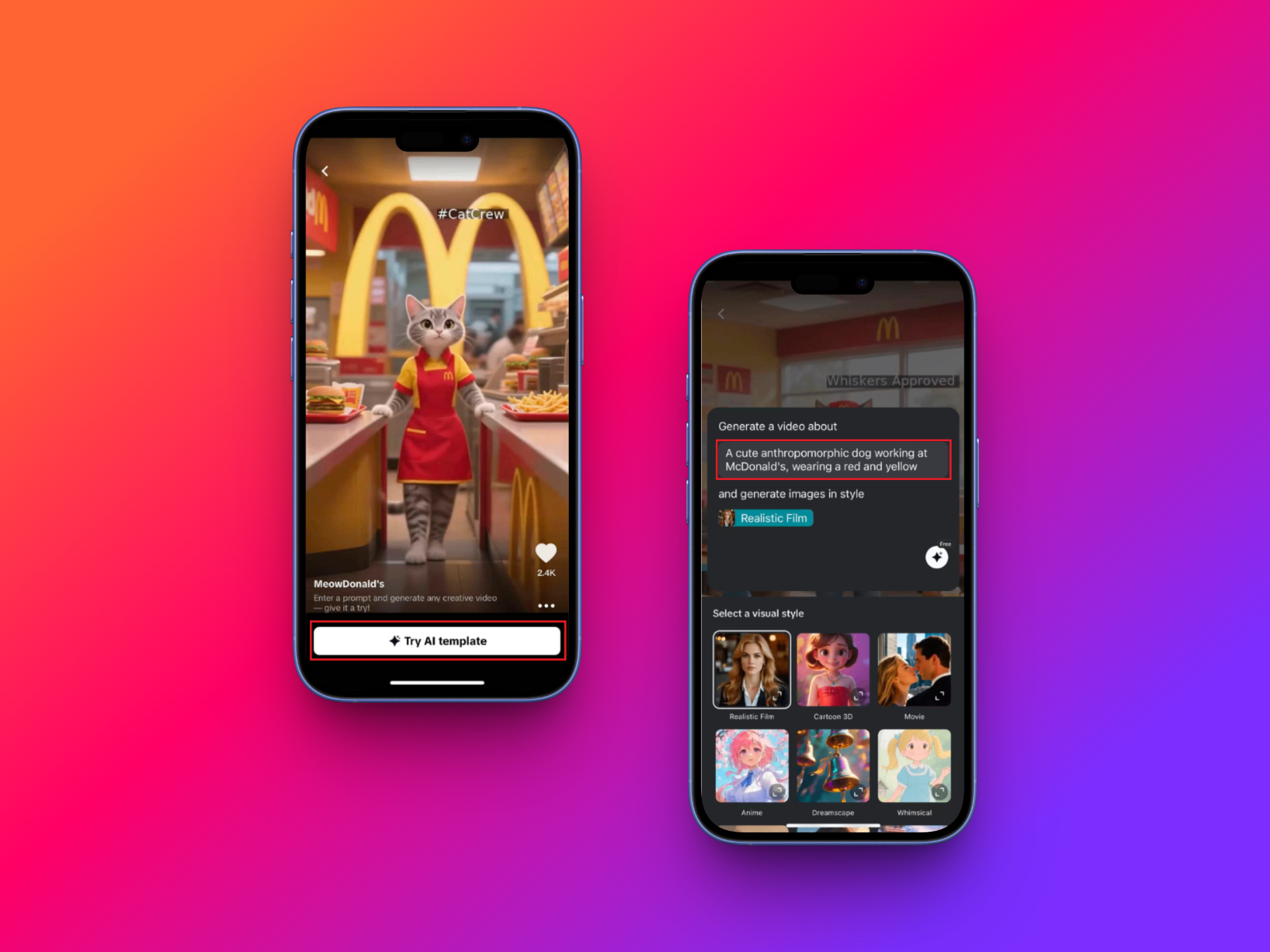 Kendi yapay zekâ oluşturulan video şablonunuzu oluşturun