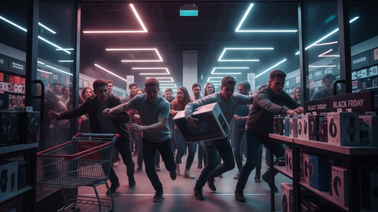 Kesilapan yang perlu dielakkan semasa mencipta risalah Black Friday yang mendorong keghairahan