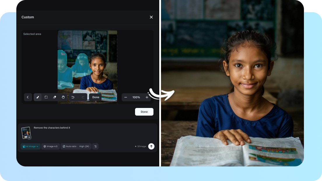 interactive editing