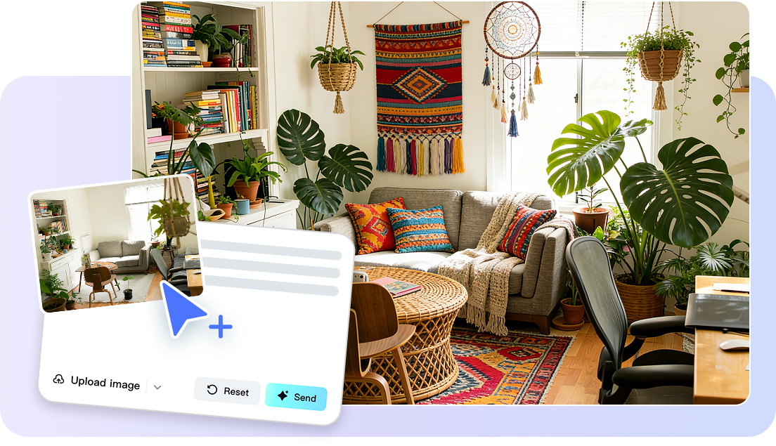 Design stunning dream room with AI