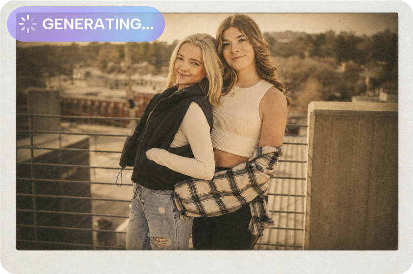 Go from photo to print-ready in seconds