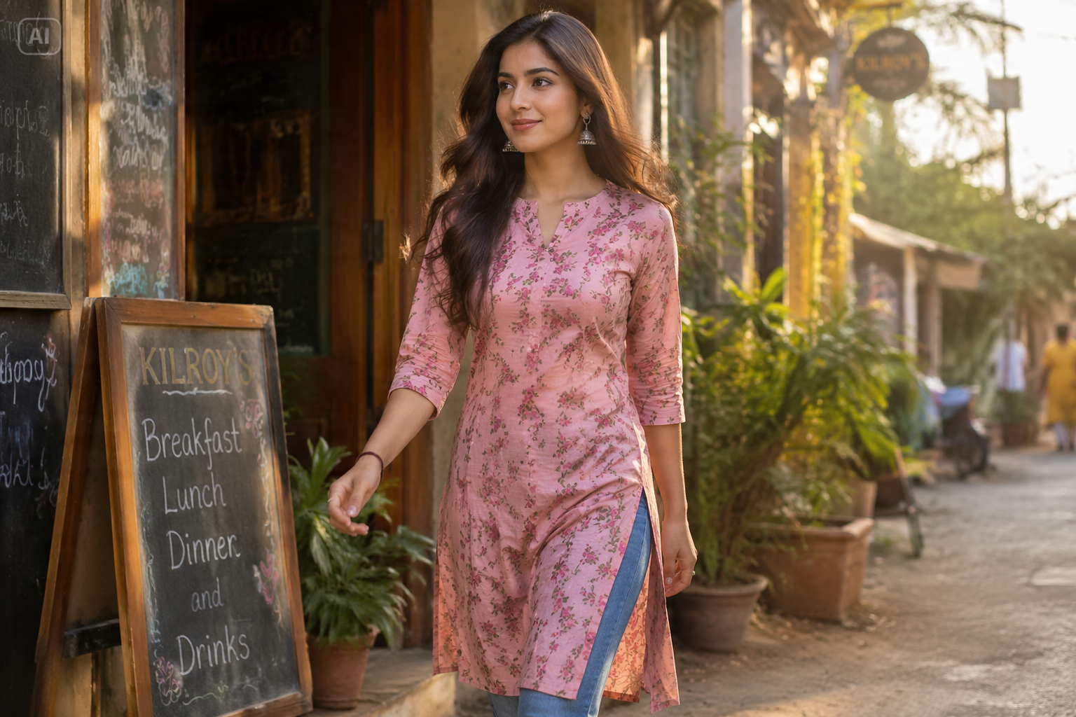 prompt terlihat gadis kurti Prompt