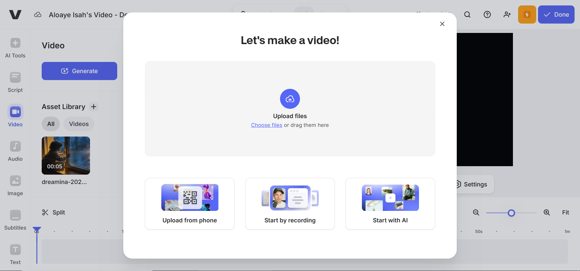 Start your project