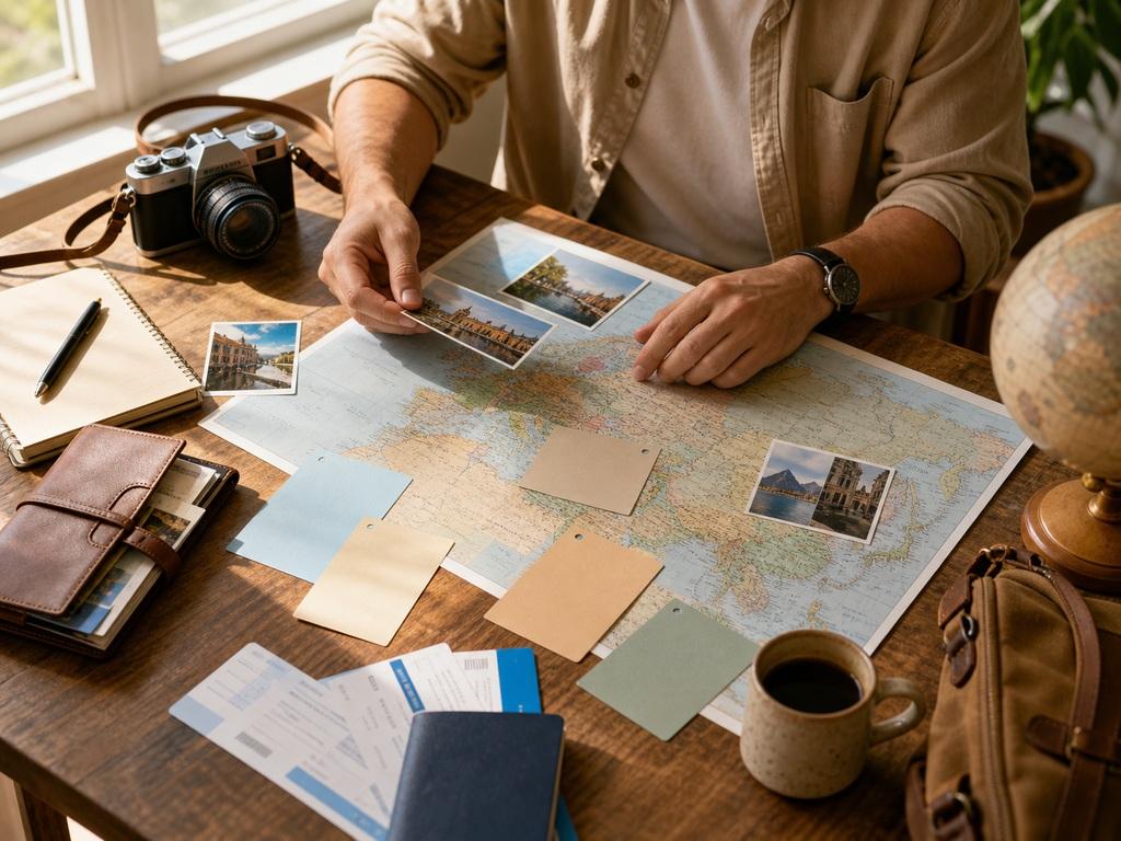 Travel Itinerary Template creative result