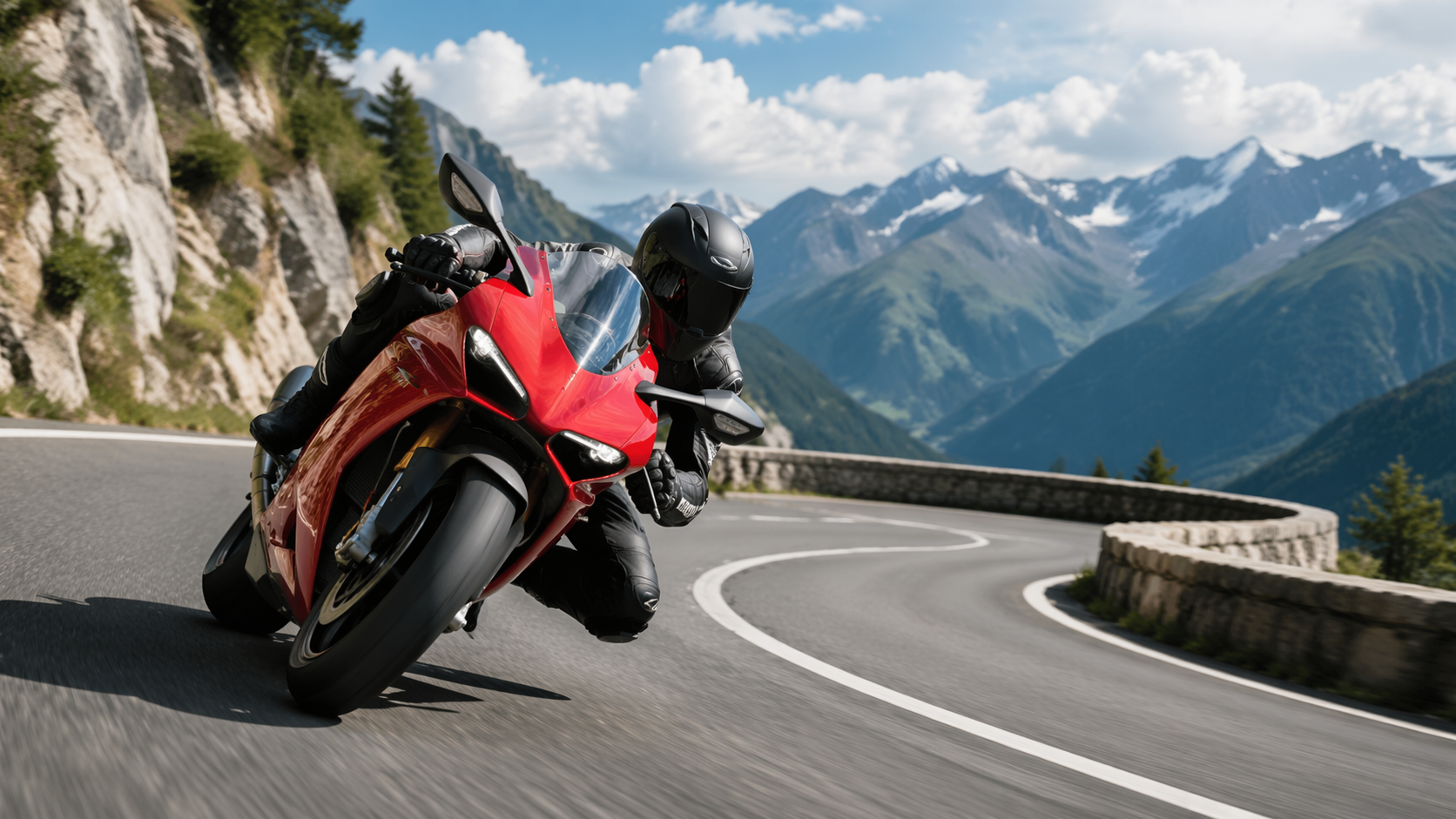 Dreamina sportbike AI แจ้งตัวอย่างที่ 2: สตูดิโอโรงรถจักรยานยิงได้