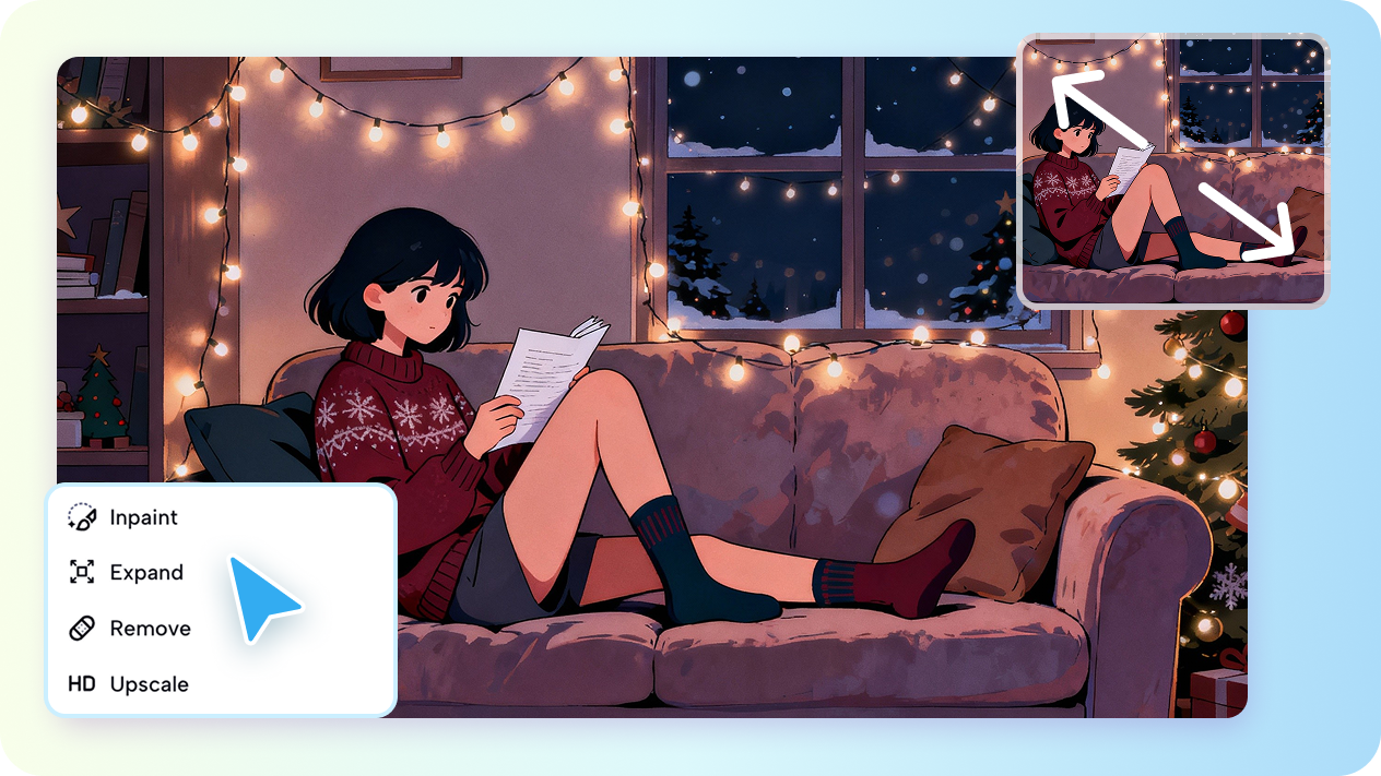  Customize lofi artworks using AI-powered editing tools