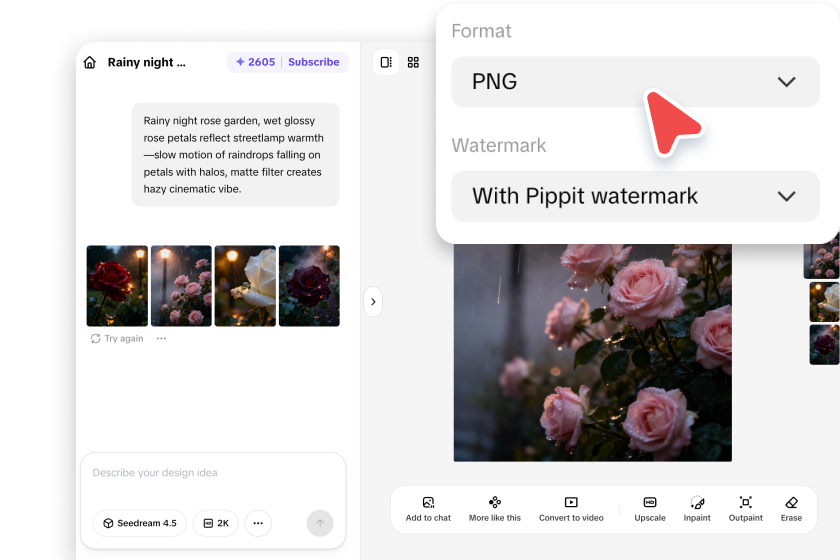 Export the image to your device