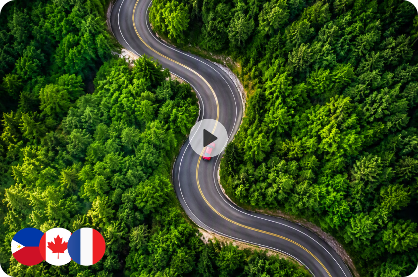 Crea video di volo multilingue