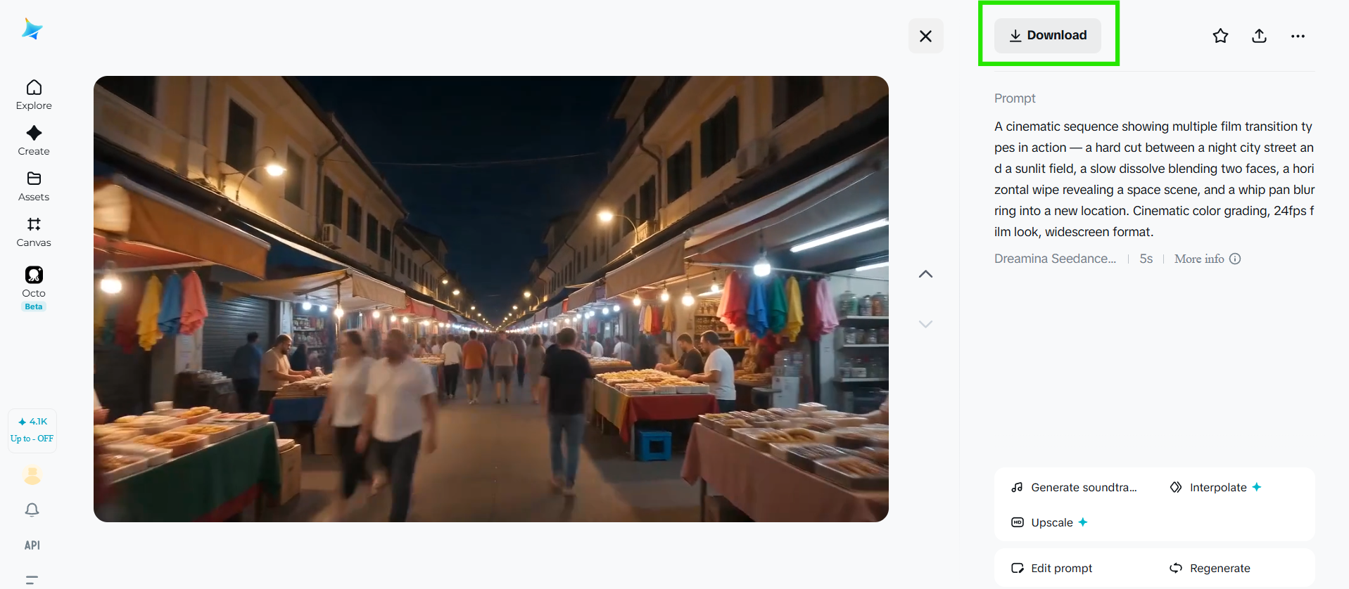 Download your video