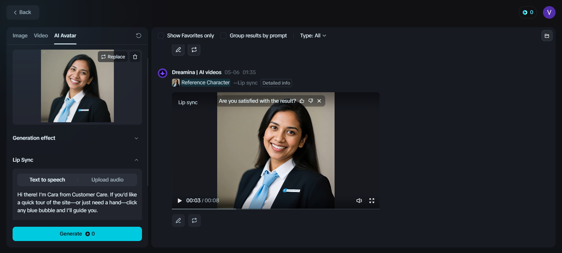 Đại diện dịch vụ khách hàng.